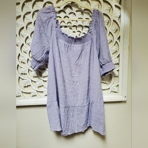 BB Dakota By Steve Madden Tunic Or Pintucked Mini Dress Size Large NWOT